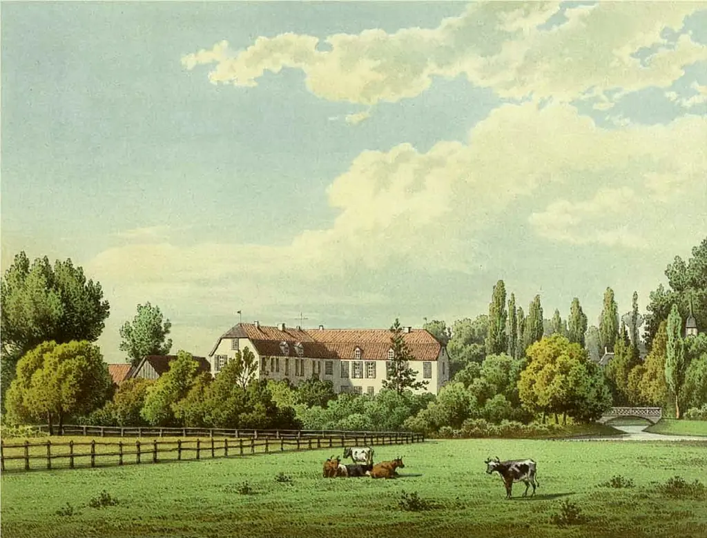 Rittergut Wischlingen - Historische Darstellung